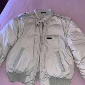 Members Only puffer vest jacket, size 40.